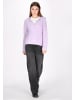 myMo ROCKS Damen Fleecejacke in Hellviolett