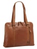 SPIKES & SPARROW Shopper in cognac