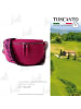 Toscanto Leder Gürteltasche Toscanto Tasche pink, mehrfarbig ca. 25cm