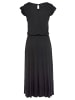 Beach Time Jerseykleid in schwarz