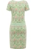ragwear Minikleid Baomi Print YOUMODO in Dusty Green