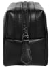Bugatti Kosmetiktasche BELLA echt Leder in schwarz