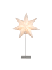 STAR Trading Tischlampe Stern 'Sensy', weiß, 55cm in Weiß