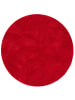Pergamon Hochflor-Teppich Silky Rund in bordeaux