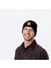 Occulto Winter Mütze Beanie Braun Label in Charcoal