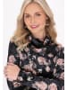 Usha Women Dress in black multicolor