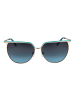 Guess Damen Sonnenbrillen Katzenauge Gold