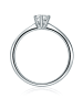 Trilani Ring aus Sterling Silber mit Zirkonia in silber