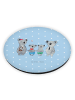 Mr. & Mrs. Panda Magnet für Kühlschrank Koala Familie zwei ohne ... in Blau Pastell