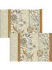 Sander Baumwollmischung, Gewebt, Gobelin Tischset 2er-Pack Loni Stripe in terra-grau