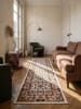 KADIMA DESIGN Teppich Kurzflor Strapazierfähig GLAZERT Berber Wohnzimmer in Multicolor-Rosa