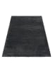 KADIMA DESIGN Teppich Hochflor Shaggy Uni Style Polypropylen Wohnzimmer in Grau