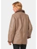 GOLDNER Longjacke in milchkaffee