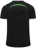 Hummel T-Shirt Hmllead Herren in BLACK/GREEN GECKO