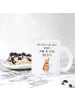 Mr. & Mrs. Panda Teetasse Nachtfalter Fähnchen mit Spruch in Transparent