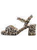 Tamaris WIDE FIT Sandalette in BEIGE LEO