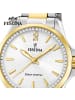 Festina Analog-Solaruhr Festina Solar Energy silber, gold mittel (ca. 34mm)