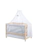 roba Beistellbett Jumbotwins 60 x 120 cm höhenverstellbar - natur