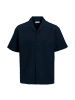 Jack and Jones Hemd Global Waffle Resort Shirt in Navy