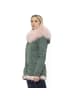 Mr&Mrs Italy Zweifarbig Grün Baumwolle Damen Jacke