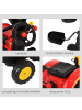 HOMCOM Tretauto in Rot 179L x 42B x 59H cm