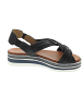 Mustang Sandale Schwarz