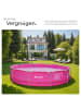 tectake Swimming Pool rund mit Stahlrahmen und Filterpumpe Ø 360 x 76 cm