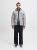 Jack & Jones Steppjacke in Light Grey Melange