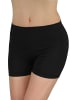 Alkato Alkato Damen Sport Shorts mit Hohem Bund in schwarz Modell 2
