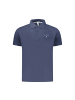 ACCADEMIA MILITARE Blau Baumwolle Herren Polo Hemd