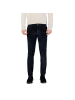 Borghese Blau Baumwolle Freizeithose