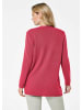 GOLDNER Langarm Feinstrick-Cardigan in pink