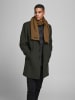 Jack & Jones Breiter Strick Schal Winter Halstuch JACDNA in Braun-2