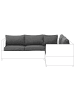 Beliani Kissenbezug AVOLA in Grau - (W) 57 x (H) 10 x (L) 64 cm