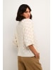 Kaffe Strickpullover KAmalene Loose fit in Chalk