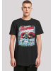 F4NT4STIC Long Cut T-Shirt Marvel Thor Asgard in schwarz