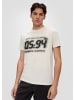 QS T-Shirt in 03D0_wollweiß