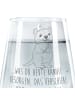 Mr. & Mrs. Panda Trinkbecher Quokka Happy mit Spruch in Transparent