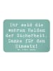 Mr. & Mrs. Panda Magnet mit Spruch Spruch Sicherheitsdienst Held... in Meeresbrise