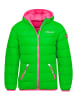 Trollkids Jacke "Dovrefjell" in Grün / Magenta