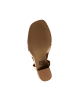Emilie Karston Hawa Leder Absatzsandalen Beige