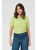 Kaffe T-Shirt kurzarm KAsamantha Regular fit in Lettuce Green CC