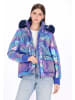 myMo Women Jacket in blue rainbow