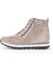 Gabor Comfort Damen Winterschuhe warm Schnürstiefeletten in Beige