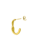 IZIA Women Stud Earrings in Gold