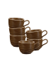 Seltmann Weiden 6er Set Kaffeetassen Terra 260 ml in Erdbraun