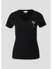 s.Oliver T-Shirt in 99D1_schwarz