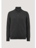 Hessnatur Strick Jacke in anthrazit