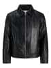 Jack & Jones Lederjacke in Black
