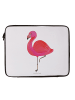 Mr. & Mrs. Panda Notebook Tasche Flamingo Classic ohne Spruch in Weiß